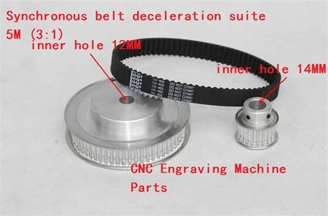 cnc router parts synchronous pull 5m 3 1|5m timing pulley wheel.